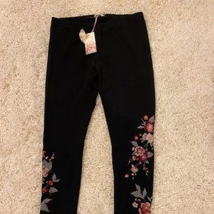 Johnny Was Kira Legging. Black. Medium. NEW